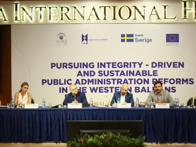 BGF part of "Pursuing Integrity-driven and Sustainable Administration Reforms in the Western Balkans" conference