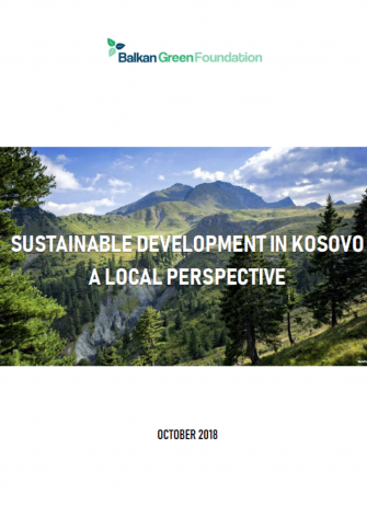 SUSTAINABLE DEVELOPMENT IN KOSOVO - A LOCAL PERSPECTIVE