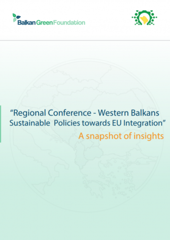 “Regional Conference - Western Balkans  Sustainable Policies towards EU Integration” A snapshot of insights 