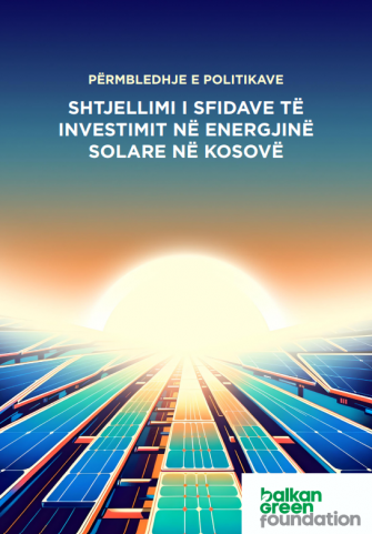 SHTJELLIMI I SFIDAVE TË  INVESTIMIT NË ENERGJINË  SOLARE NË KOSOVË